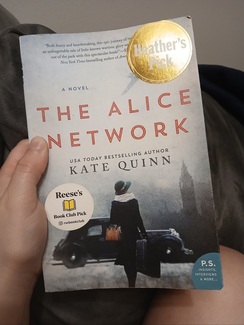 🤯 2/$15 The Alice Network By Kate Quinn - Paperback Book